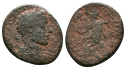 Roman Provincial Coins, Ae 

Reference:

Condition: Very Fine

Weight: 7.75 gr. Diameter: 23.3 mm