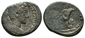 Roman Provincial Coins, Ae 

Reference:

Condition: Very Fine

Weight: 10.47 gr. Diameter: 24.1 mm