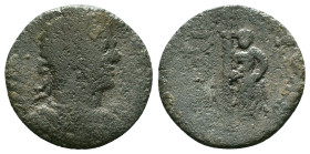 Roman Provincial Coins, Ae 

Reference:

Condition: Very Fine

Weight: 3.58 gr. Diameter: 21.5 mm