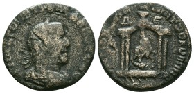 Roman Provincial
Trebonianus Gallus. AE 28; Trebonianus Gallus; 251-253 AD, Antiochia ad Orontem, Seleucis and Pieria, AE. McAlee-1180. Obv: Laureate...