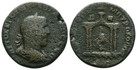 Roman Provincial
Trebonianus Gallus. AE 28; Trebonianus Gallus; 251-253 AD, Antiochia ad Orontem, Seleucis and Pieria, AE. McAlee-1180. Obv: Laureate...