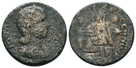 Roman Provincial Coins, Ae 

Reference:

Condition: Very Fine

Weight: 15.7 gr. Diameter: 27.7 mm