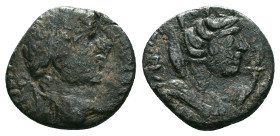 Roman Provincial Coins, Ae 

Reference:

Condition: Very Fine

Weight: 3.24 gr. Diameter: 15.8 mm