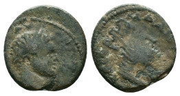 Roman Provincial Coins, Ae 

Reference:

Condition: Very Fine

Weight: 2.79 gr. Diameter: 16.0 mm