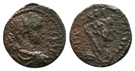 Roman Provincial Coins, Ae 

Reference:

Condition: Very Fine

Weight: 2.11 gr. Diameter: 13.7 mm