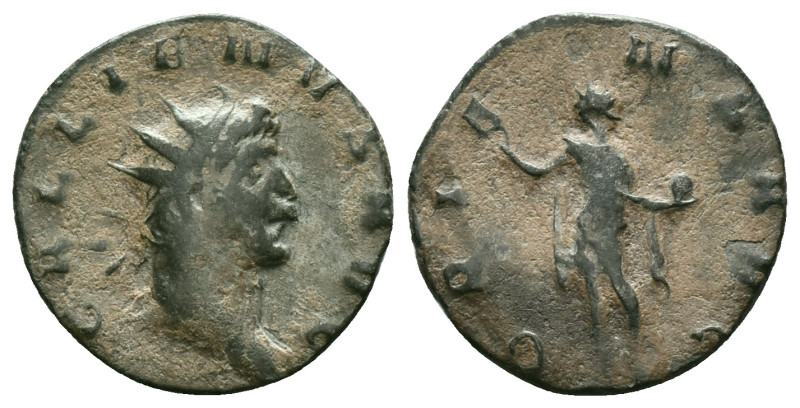 Roman Imperial
Gallienus. A.D. 253-268. AE antoninianus . Mediolanum mint, Issu...