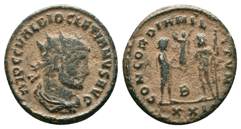 Roman Imperial Coins
Diocletian. AD 284-305. AE

Reference :
Condition: Repa...