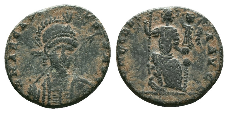 Roman Imperial Coins, Ae 


Reference: 
Condition: Very Fine

Weight: 2.54...