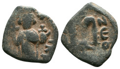 Arab - Byzantine. Ae

Reference :
Condition: Very Fine

Weight: 3.54 gr. Diameter: 18.7 mm