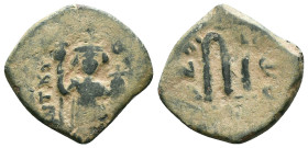 Arab - Byzantine. Ae

Reference :
Condition: Very Fine

Weight: 5.51 gr. Diameter: 21.6 mm
