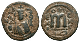 Arab - Byzantine. Ae

Reference :
Condition: Very Fine

Weight: 4.39 gr. Diameter: 20.7 mm