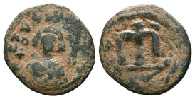 Arab - Byzantine. Ae

Reference :
Condition: Very Fine

Weight: 2.76 gr. Diameter: mm