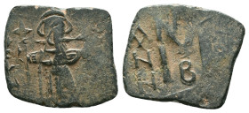 Arab - Byzantine. Ae

Reference :
Condition: Very Fine

Weight: 3.95 gr. Diameter: 18.9 mm