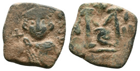 Arab - Byzantine. Ae

Reference :
Condition: Very Fine

Weight: 3.32 gr. Diameter: 18.1 mm