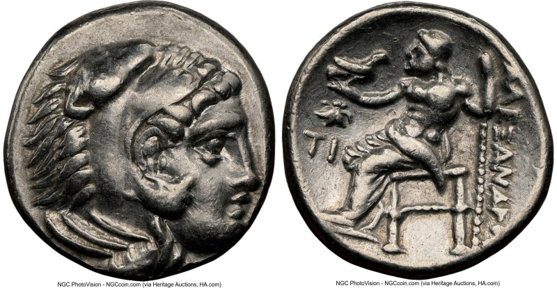 MACEDONIAN KINGDOM. Alexander III the Great (336-323 BC). AR drachm (16mm, 12h)....