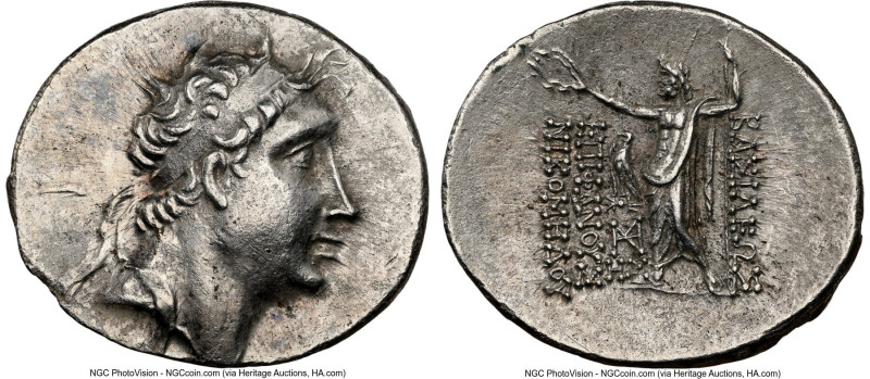 BITHYNIAN KINGDOM. Nicomedes IV (94-74 BC.) AR tetradrachm (33mm, 16.37 gm, 12h)...