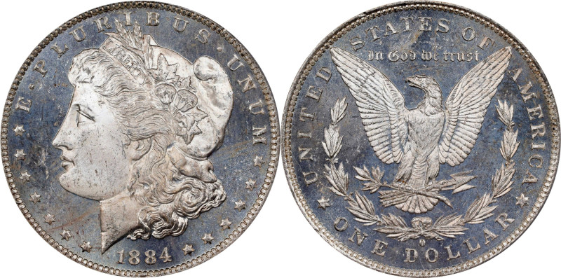 1884-O Morgan Silver Dollar. MS-65 DMPL (PCGS). OGH Generation 3.1.
PCGS# 97155...