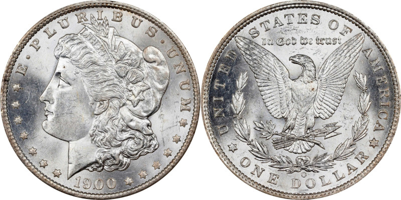 1900-O Morgan Silver Dollar. MS-62 (PCGS). CAC. OGH Generation 1.2 Rattler.
PCG...