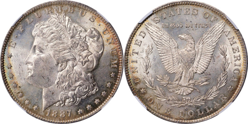 1887-O Morgan Silver Dollar. MS-62 (NGC).
PCGS# 7176. NGC ID: 2552.