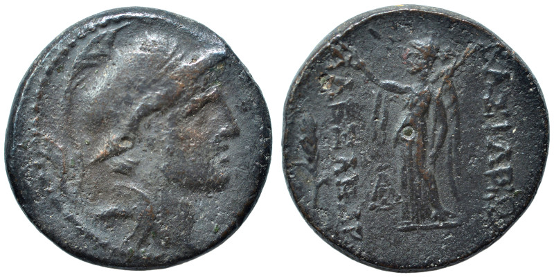 SELEUKID KINGS of SYRIA. Alexander I Balas, 152-145 BC. Ae (bronze, 5.00 g, 18 m...