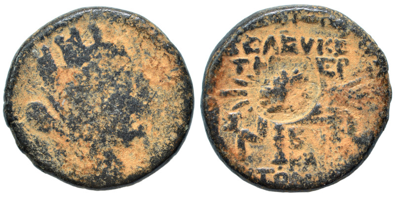 SYRIA, Seleucis and Pieria. Seleucia Pieria. 1st century BC. Ae (bronze, 6.79 g,...
