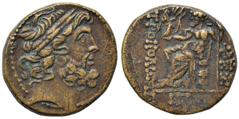 SYRIA. Seleucis and Pieria. Antioch, 1st cent. BC. Ae (bronze, 6.06 g, 19 mm). L...