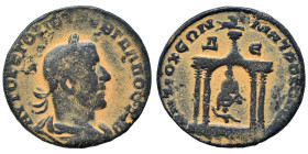 SYRIA, Seleucis and Pieria. Antioch. Trebonianus Gallus, 251-253. Ae (bronze, 13.90 g, 29 mm). ΑΥΤΟΚ Κ Γ ΟΥΙΒ ΤΡЄΒ ΓΑΛΛΟϹ ϹЄΒ Laureate, draped and cui...