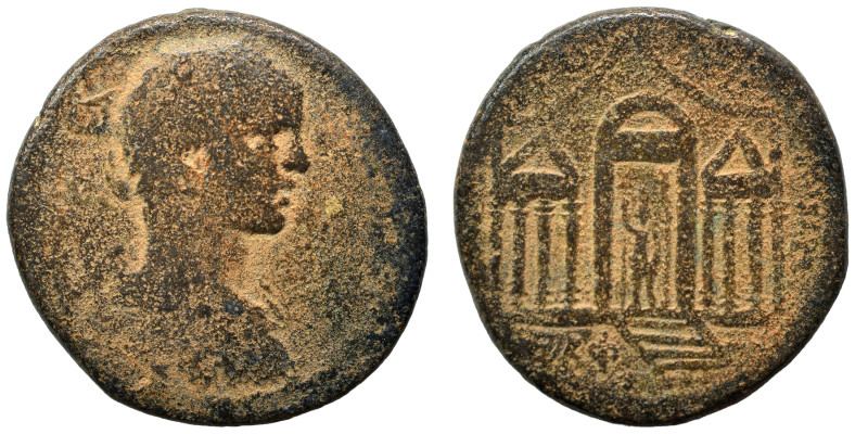 PHOENICIA. Tripolis. Elagabalus, 218-222. Ae (bronze, 12.22 g, 26 mm). Laureate,...