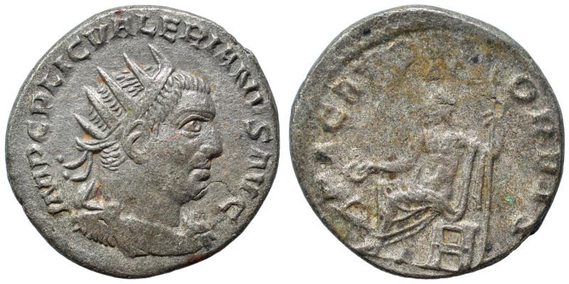 Valerian I, 253-260. Antoninianus (silver, 3.45 g, 20 mm), Antioch. IMP C P LIC ...