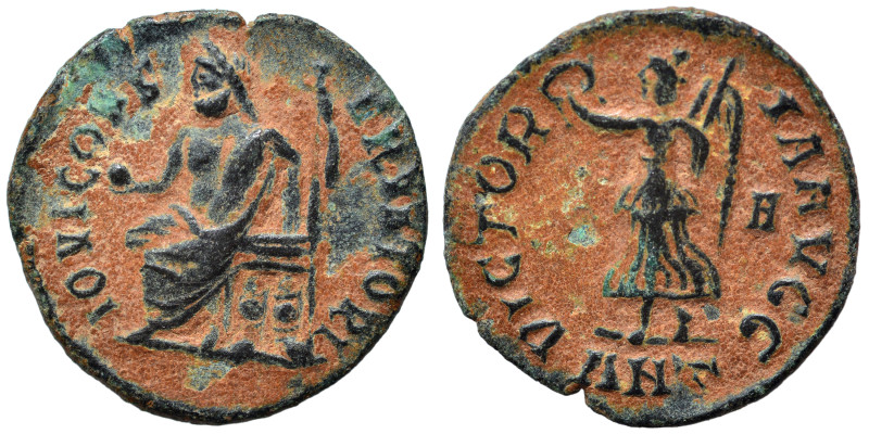 Time of Maximinus II, 310-313. Follis (bronze, 1.07 g, 15 mm), ‘Persecution’ iss...