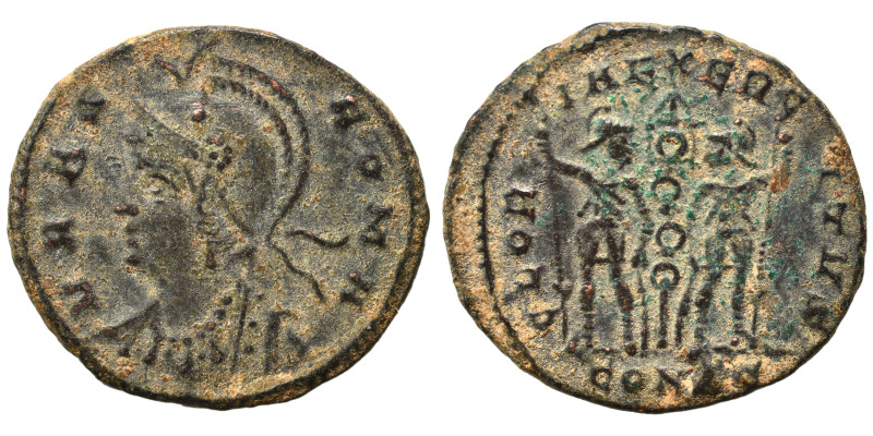 Commemorative Series, 330-340. Follis (bronze, 1.54 g, 16 mm), Constantinople. V...
