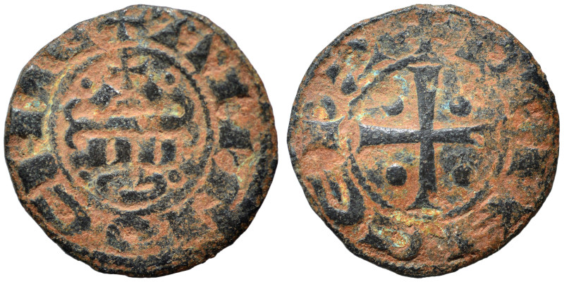 CRUSADERS. Principality of Antioch. Raymond of Poitiers, 1136-1149. Fractional D...