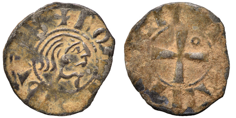 CRUSADERS. Principality of Antioch. Bohémond III, 1149-1163. Denier (silver, 0.4...