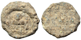 Greek-Roman. Seal (lead, 4.64 g, 19 mm). Nearly very fine.