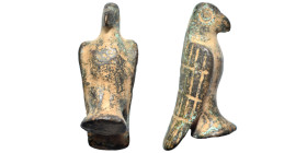 Greek-Roman. Ancient eagle figure (bronze, 30.35 g, 41 mm).