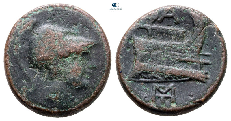 Kings of Macedon. Salamis. Demetrios I Poliorketes 306-283 BC. 
Bronze Æ

16 ...