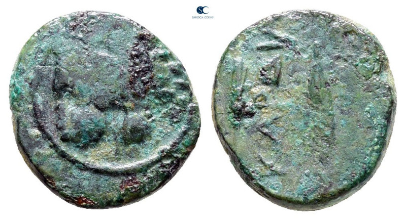 The Thracian Chersonese. Cardia circa 357-309 BC. 
Bronze Æ

12 mm, 1,28 g
...