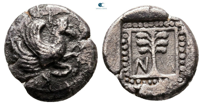 Troas. Skepsis circa 450-400 BC. 
Hemidrachm AR

12 mm, 1,64 g



Very Fi...