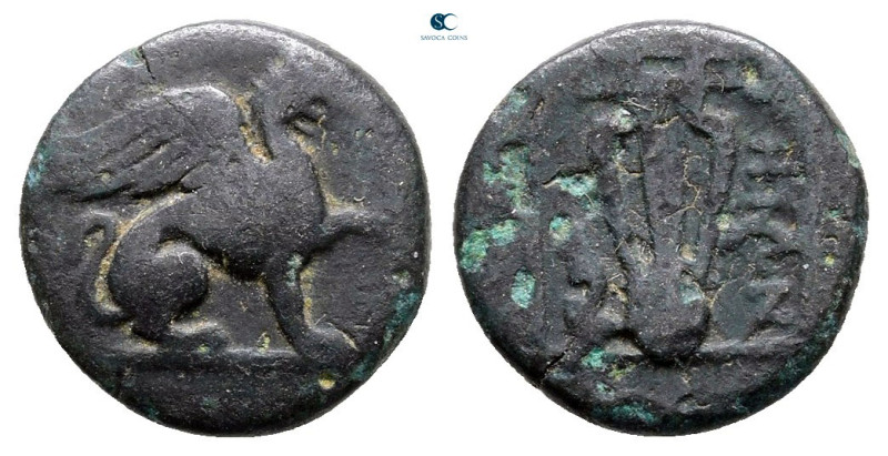 Ionia. Teos circa 210-190 BC. 
Bronze Æ

11 mm, 1,17 g



Nearly Very Fin...