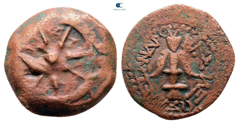 Judaea. Jerusalem. Hasmoneans. Alexander Jannaios (Yehonatan) 103-76 BC. 
Pruta...