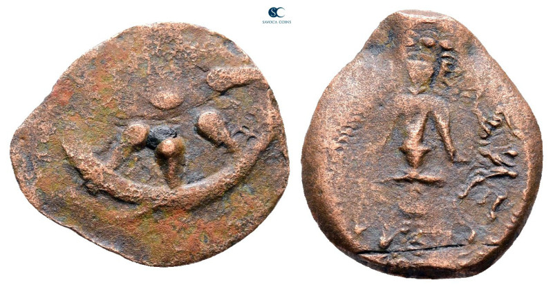 Judaea. Jerusalem. Hasmoneans. Alexander Jannaios (Yehonatan) 103-76 BC. 
Pruta...