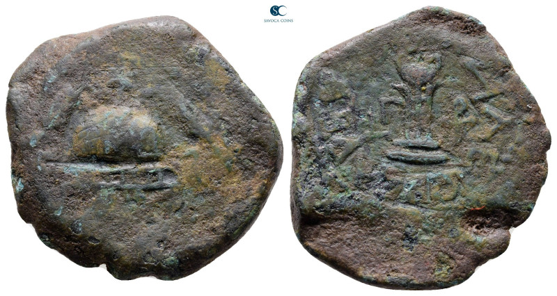 Judaea. Samaria (Sebaste?). Herodians. Herod I (the Great) 40-4 BC. 
8 Prutot Æ...