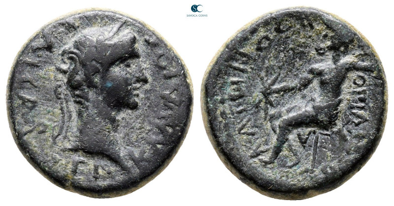 Phrygia. Amorion. Claudius AD 41-54. 
Bronze Æ

17 mm, 4,67 g



Good Ver...