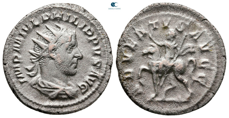 Philip I Arab AD 244-249. Rome
Antoninianus AR

22 mm, 4,64 g



Very Fin...