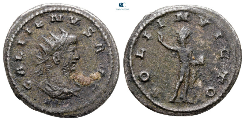 Gallienus AD 253-268. Antioch
Billon Antoninianus

22 mm, 4,10 g



Nearl...