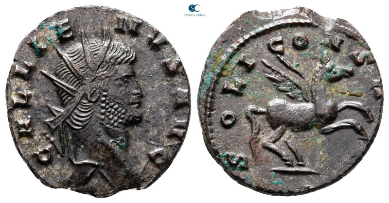 Gallienus AD 253-268. Mediolanum
Antoninianus Æ

20 mm, 2,68 g



Nearly ...