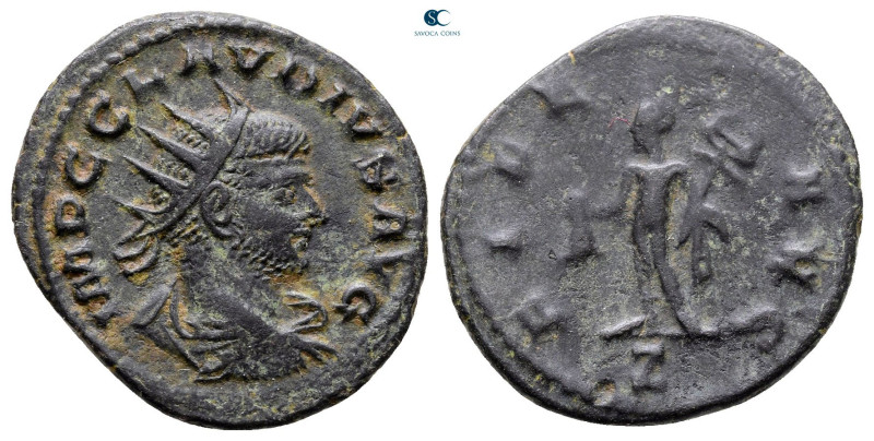 Claudius II (Gothicus) AD 268-270. Antioch
Billon Antoninianus

20 mm, 2,82 g...