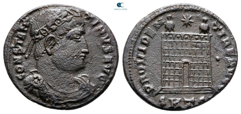 Constantine I the Great AD 306-337. Thessaloniki
Follis Æ

20 mm, 2,86 g

...