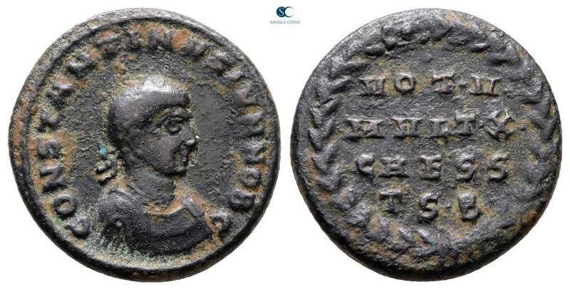 Constantine II, as Caesar AD 317-337. Thessaloniki
Follis Æ

18 mm, 3,39 g
...