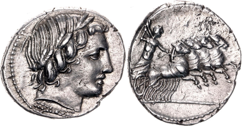 Roman Republic Anonymous AR Denarius 86 BC (ND)

Crawford 350A/2, Sydenham 723...